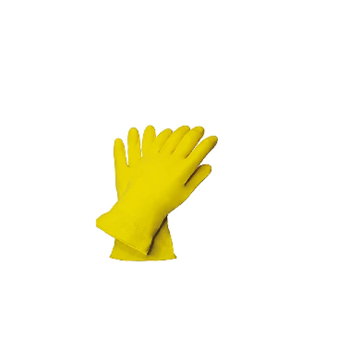 Guantes de aseo amarillo